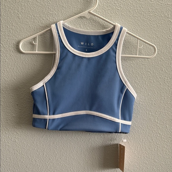 Wilo The Label Tops - Wilo the Label Women's Ribbed Piper Bra Size Small